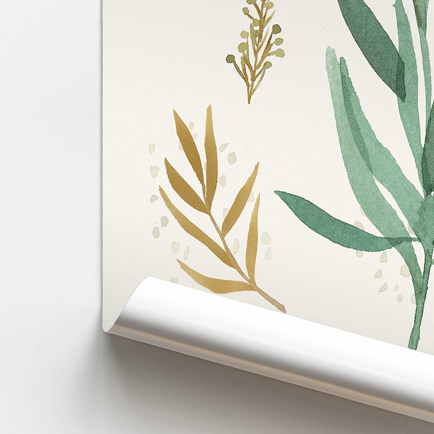 [color:Rolled Print], Picture of close up of art