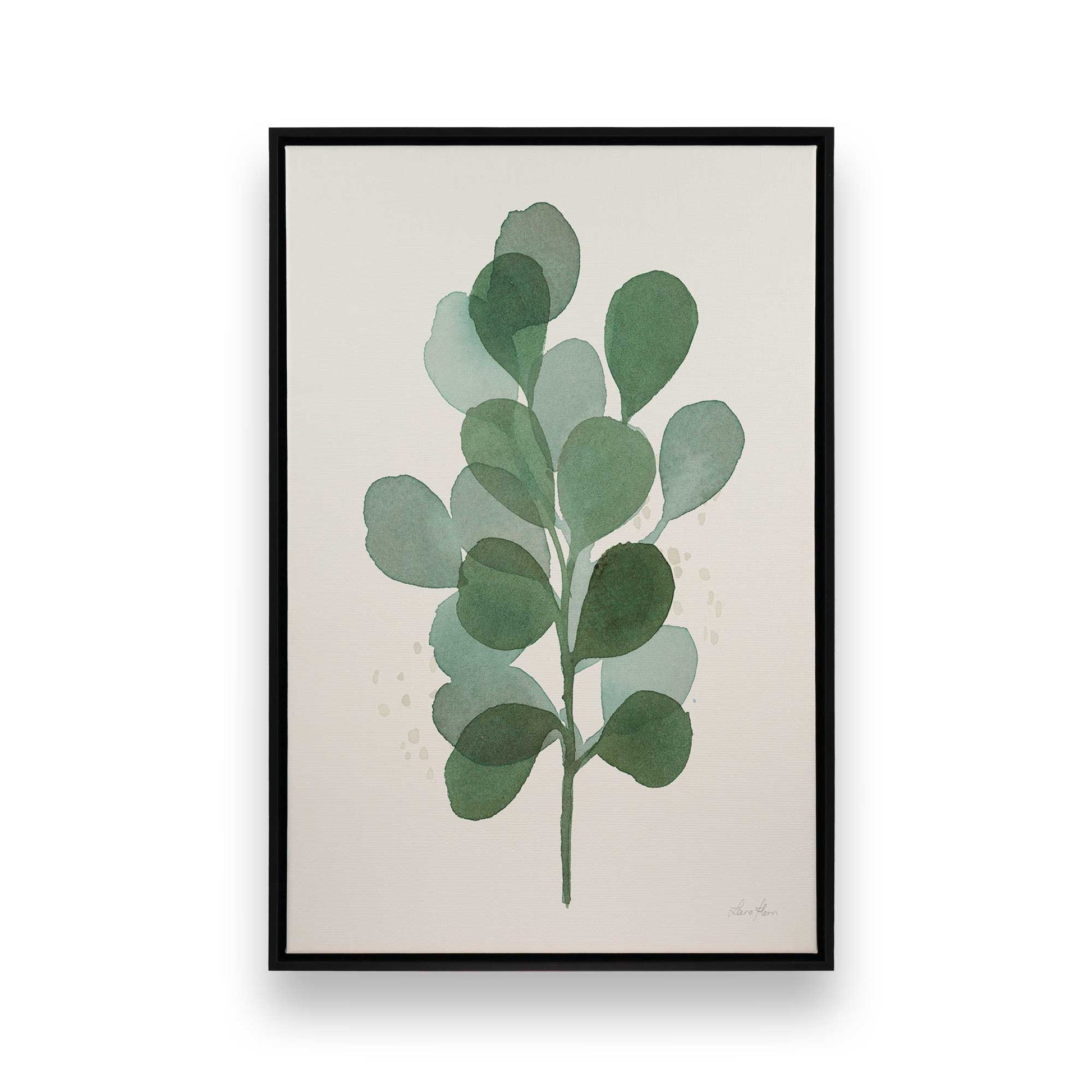 [Color:Satin Black], Picture of art in a Satin Black frame