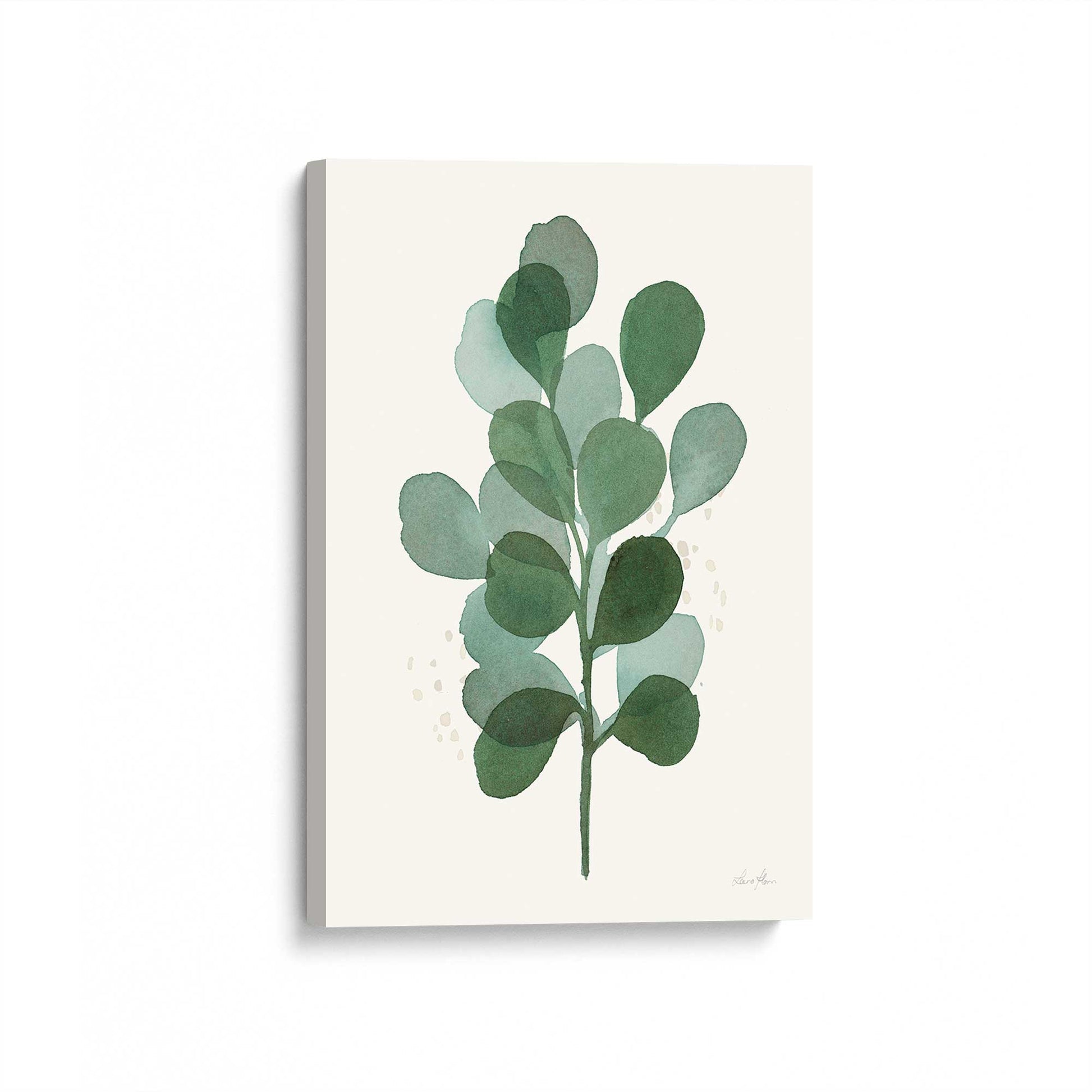 [Color:Stretched Canvas], Picture of art at an angle