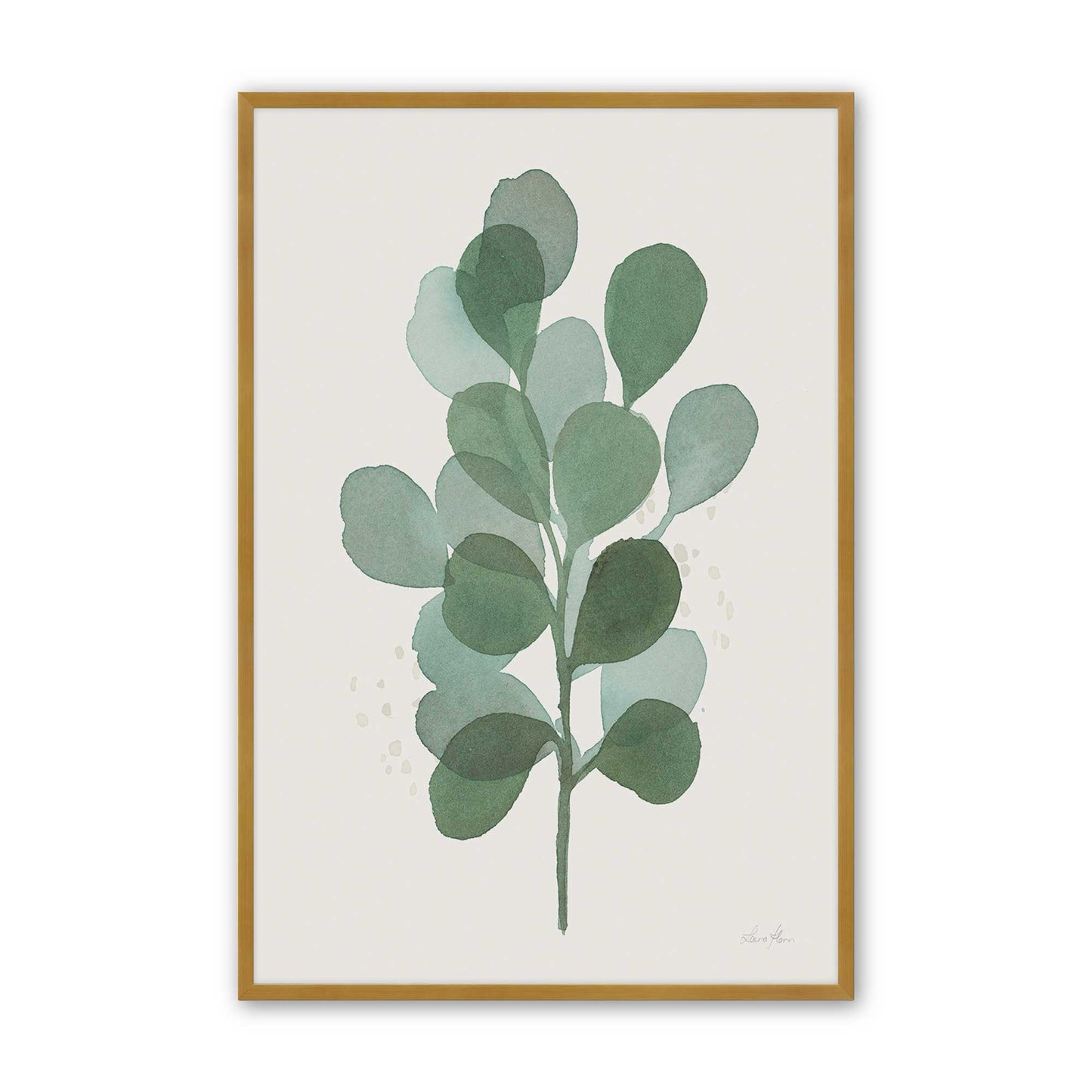 [Color:Polished Gold], Picture of art in a Polished Gold frame
