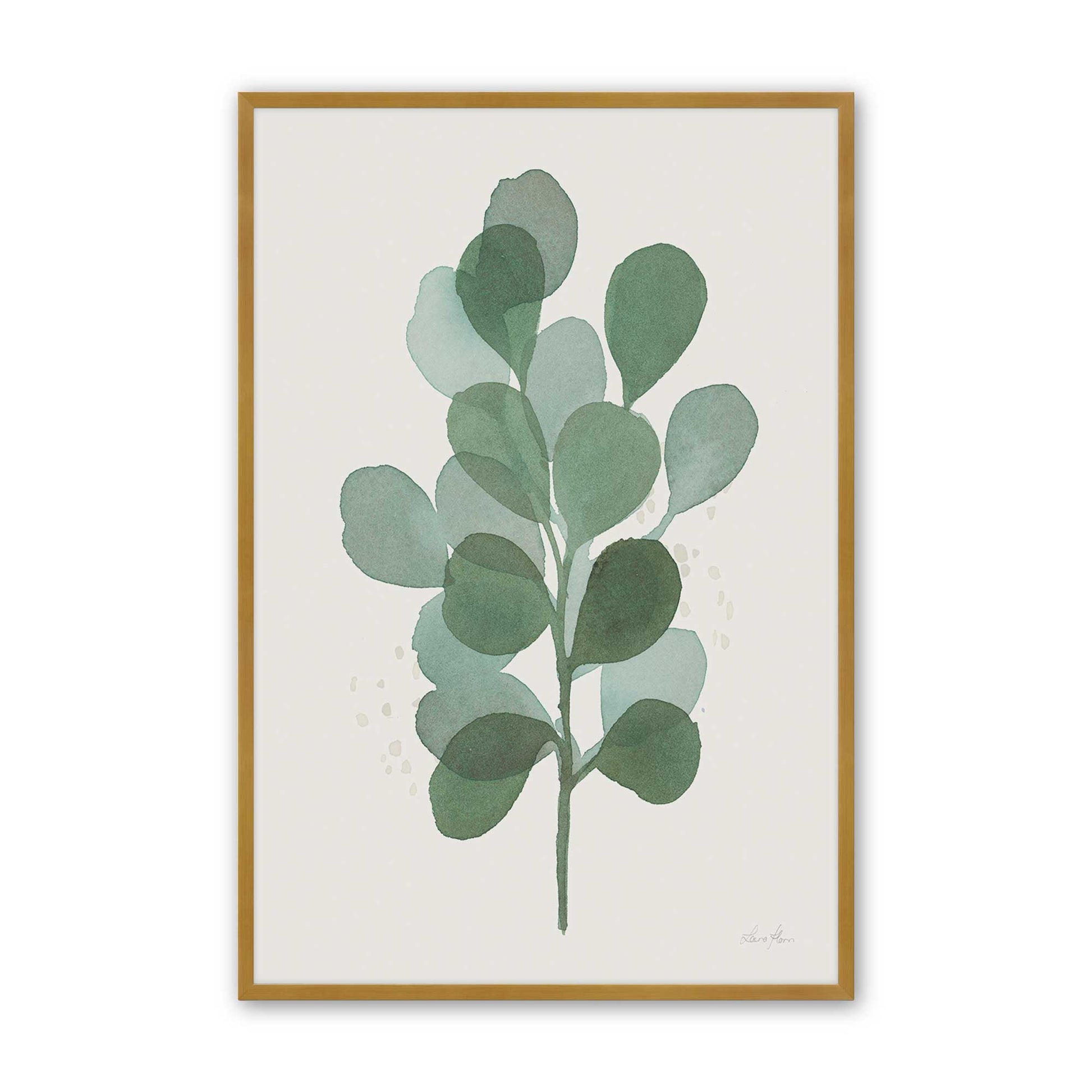 [Color:Polished Gold], Picture of art in a Polished Gold frame