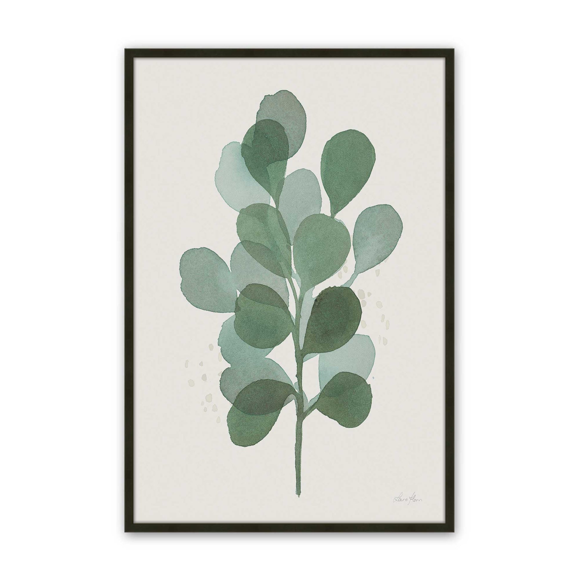 [Color:Satin Black], Picture of art in a Satin Black frame