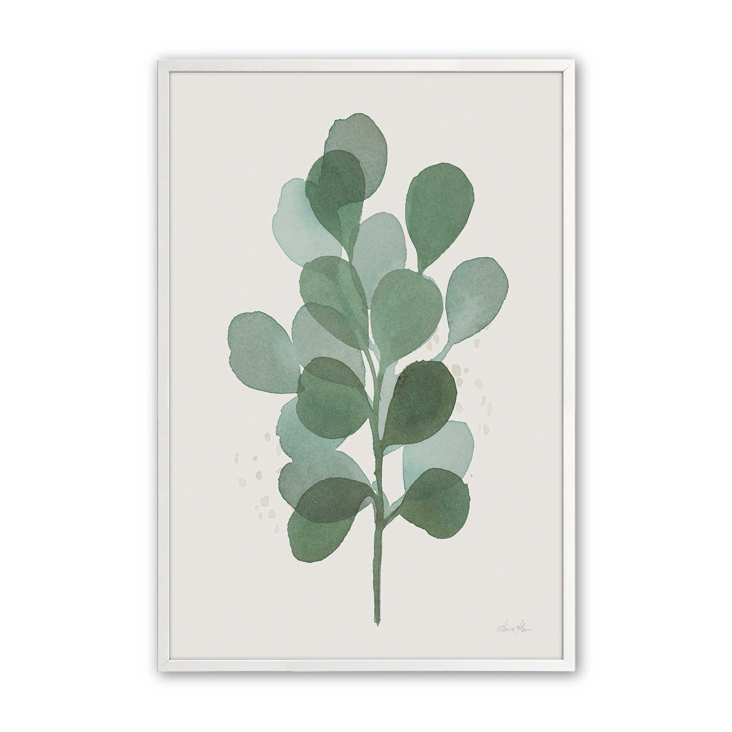 [Color:Opaque White], Picture of art in a Opaque White frame