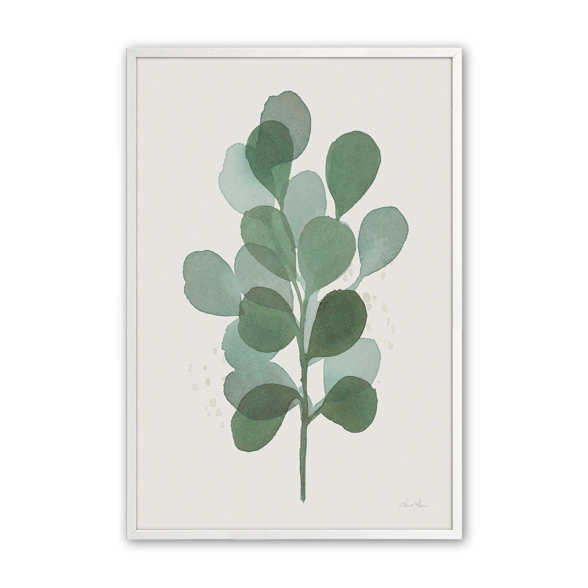 [Color:Opaque White], Picture of art in a Opaque White frame