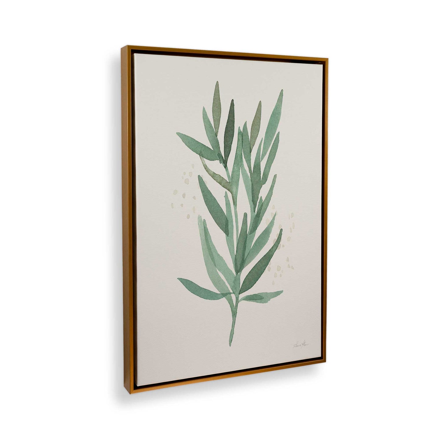 [Color:Polished Gold], Picture of the corner of the art