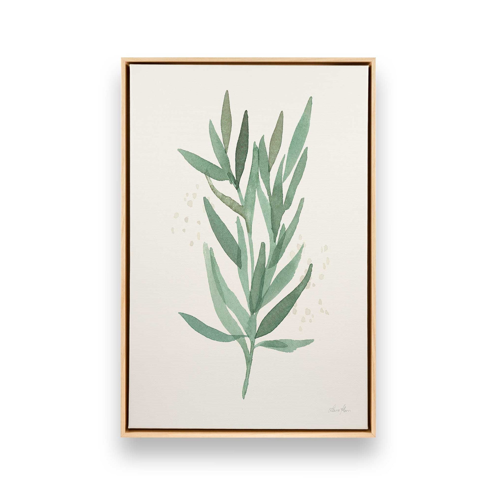 [Color:American Maple], Picture of art in a American Maple frame