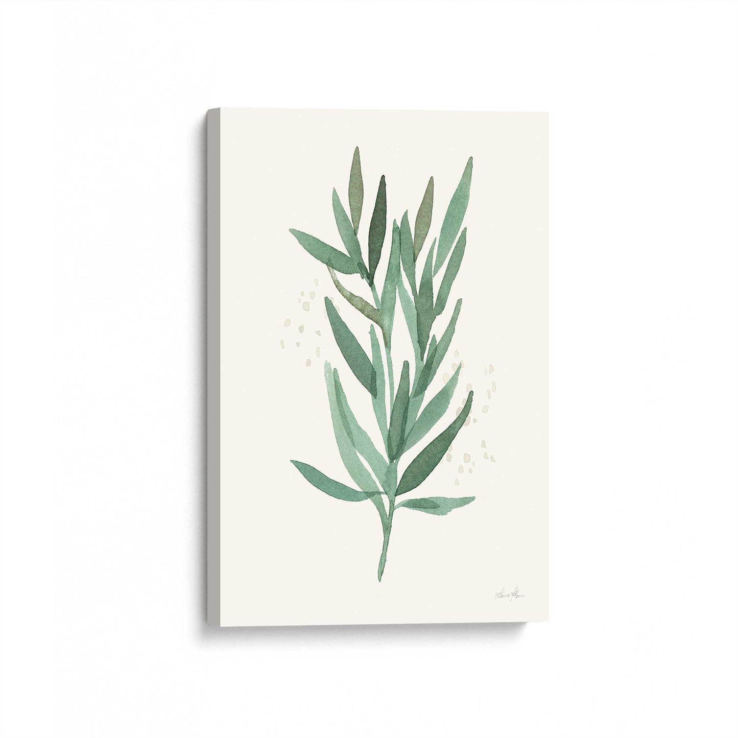 [Color:Stretched Canvas], Picture of art at an angle