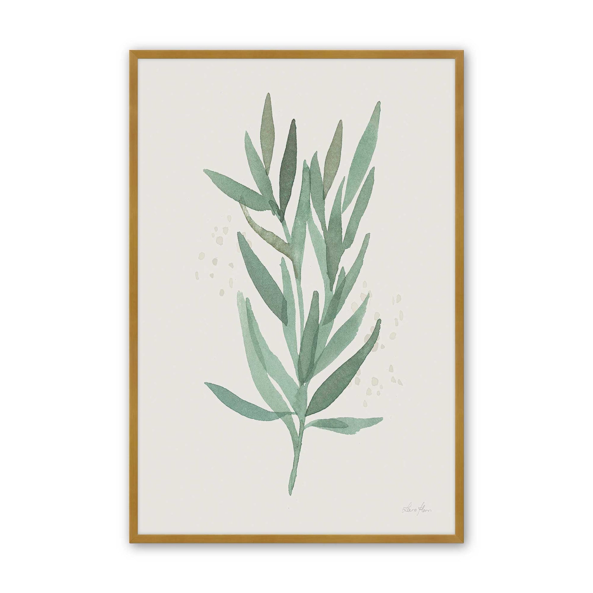 [Color:Polished Gold], Picture of art in a Polished Gold frame