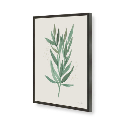 [Color:Satin Black], Picture of art in a Satin Black frame of the corner