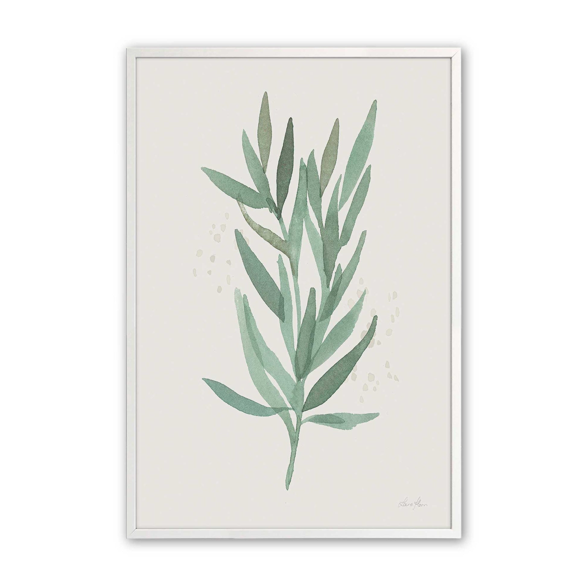 [Color:Opaque White], Picture of art in a Opaque White frame