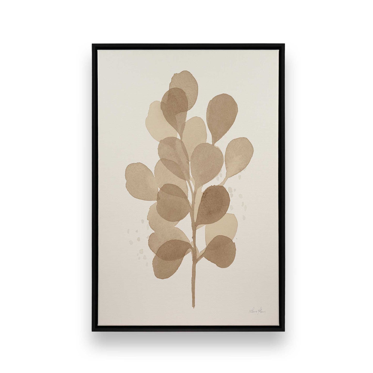 [Color:Satin Black], Picture of art in a Satin Black frame