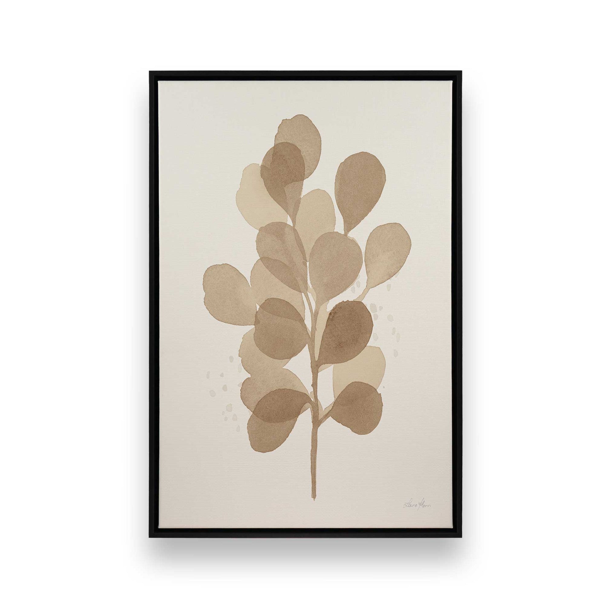 [Color:Satin Black], Picture of art in a Satin Black frame