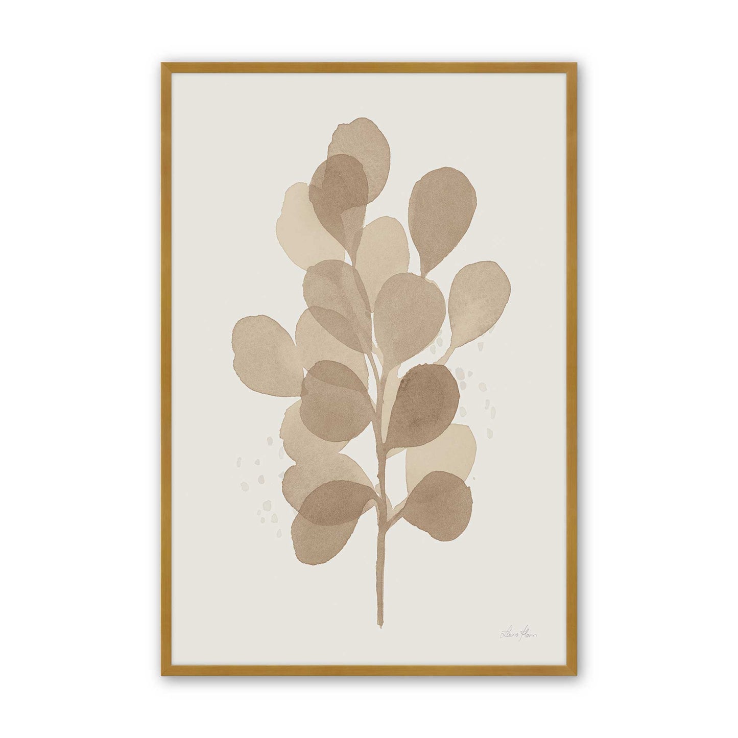 [Color:Polished Gold], Picture of art in a Polished Gold frame