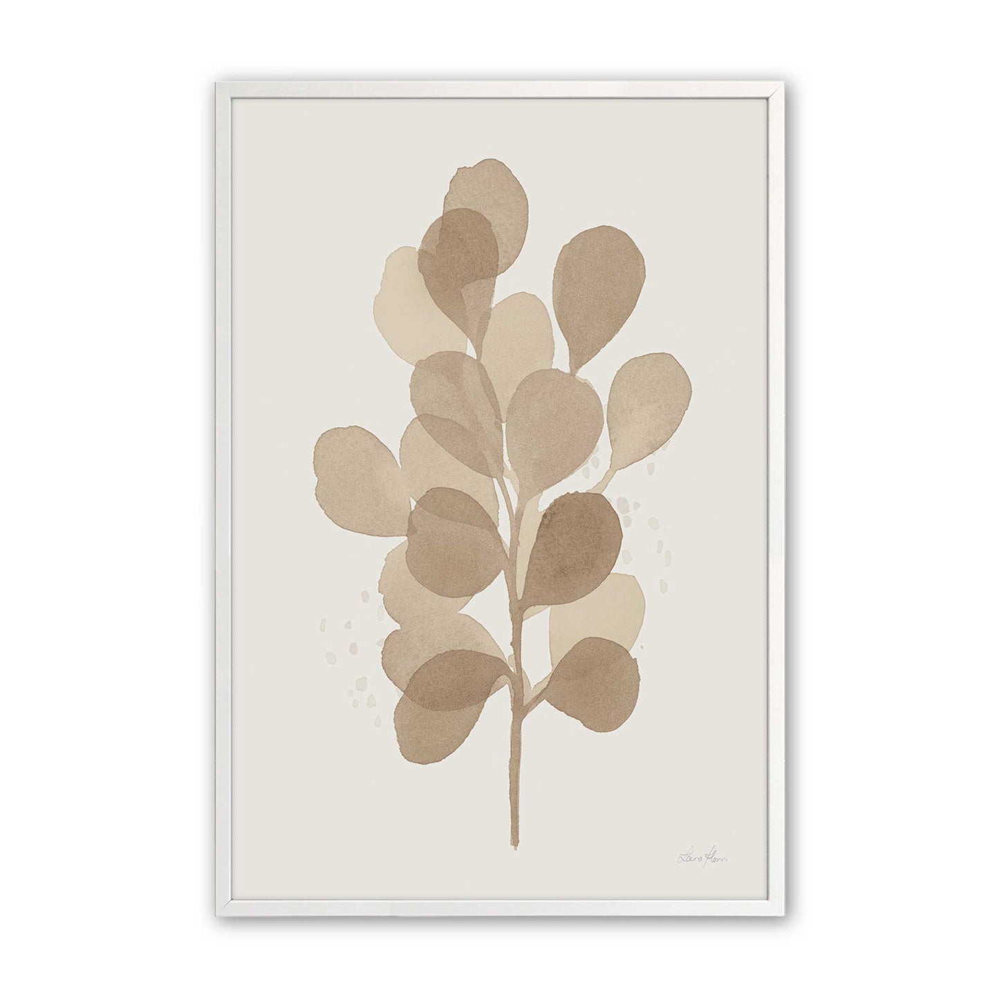 [Color:Opaque White], Picture of art in a Opaque White frame