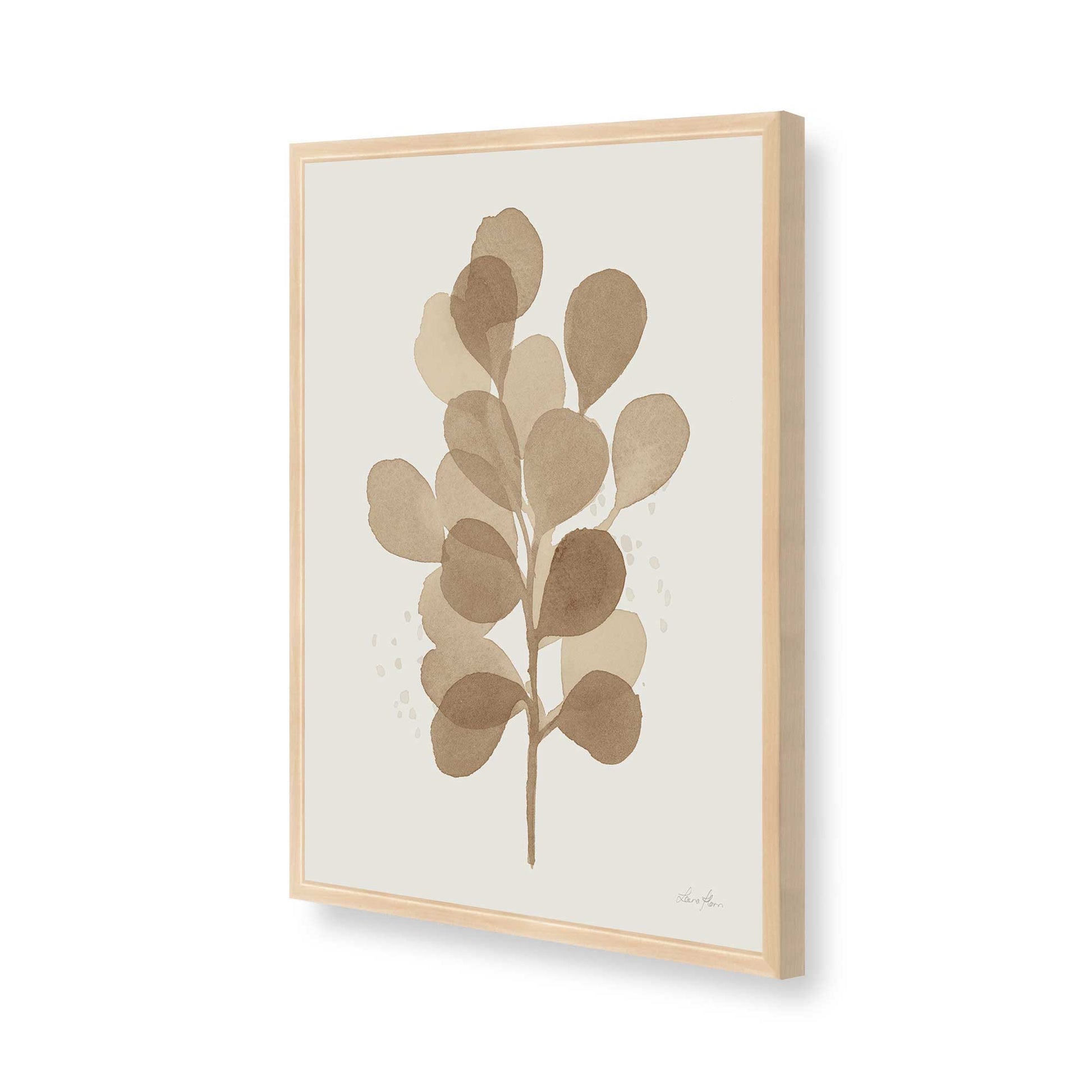 [Color:Raw Maple], Picture of art in a Raw Maple frame of the corner
