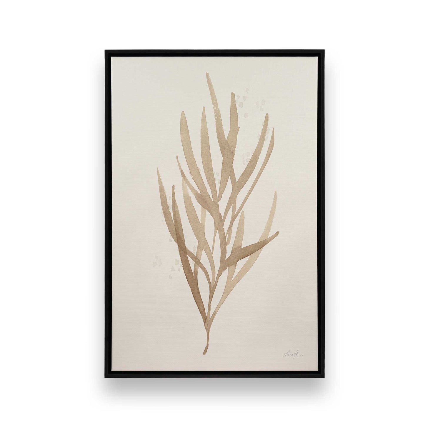 [Color:Satin Black], Picture of art in a Satin Black frame