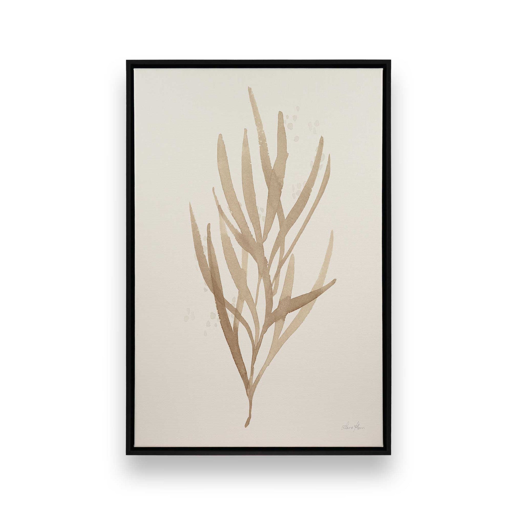 [Color:Satin Black], Picture of art in a Satin Black frame