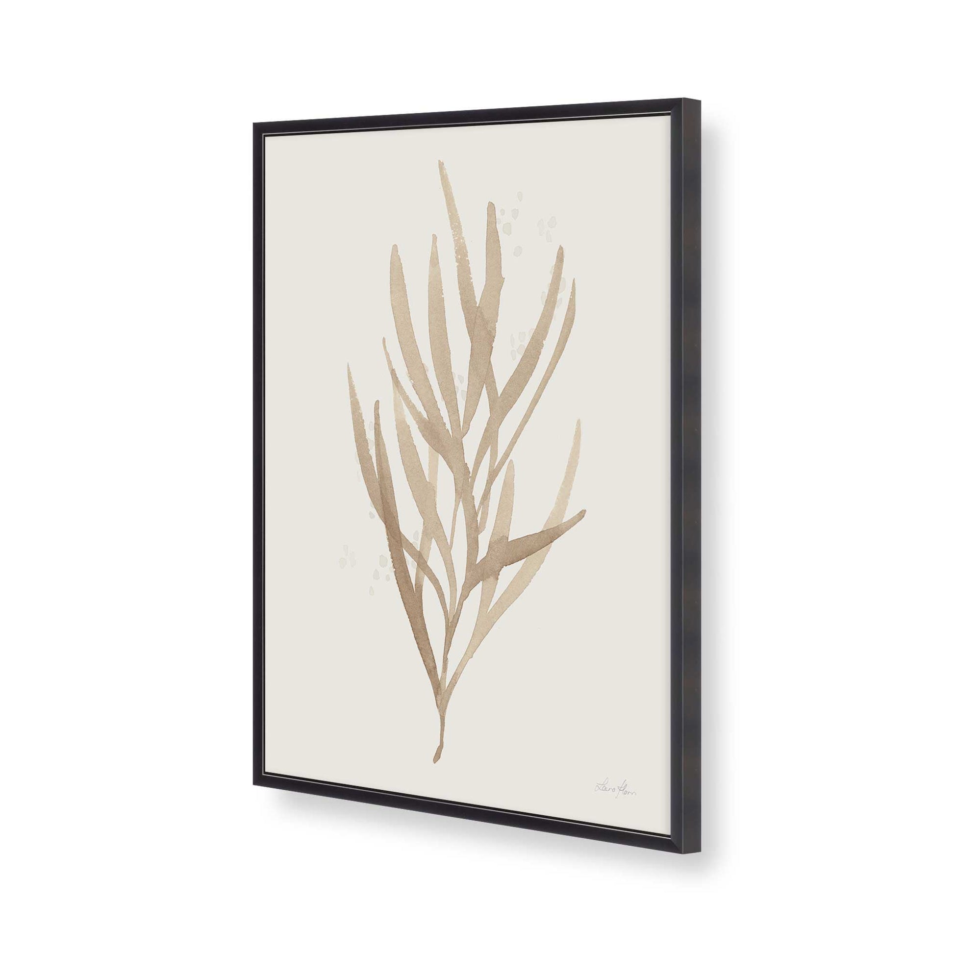 [Color:Weathered Zinc], Picture of art in a Weathered Zinc frame of the corner
