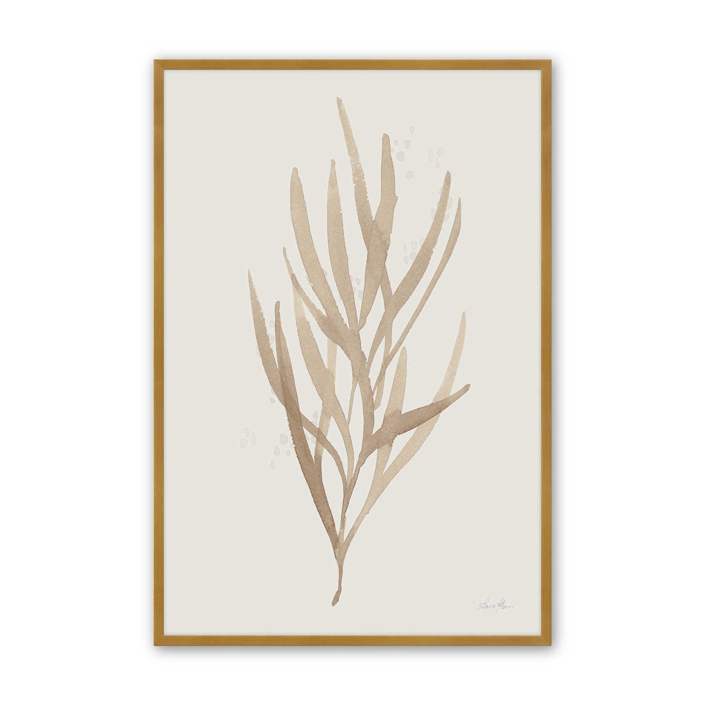 [Color:Polished Gold], Picture of art in a Polished Gold frame