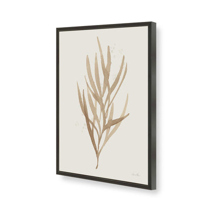 [Color:Satin Black], Picture of art in a Satin Black frame of the corner