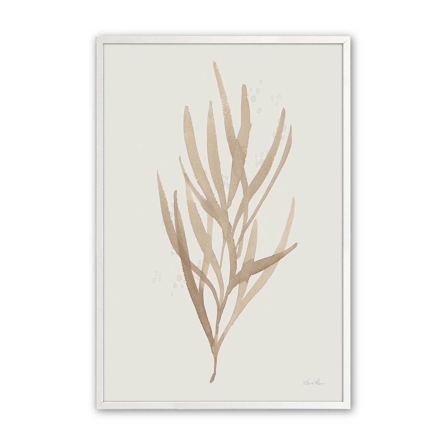 [Color:Opaque White], Picture of art in a Opaque White frame