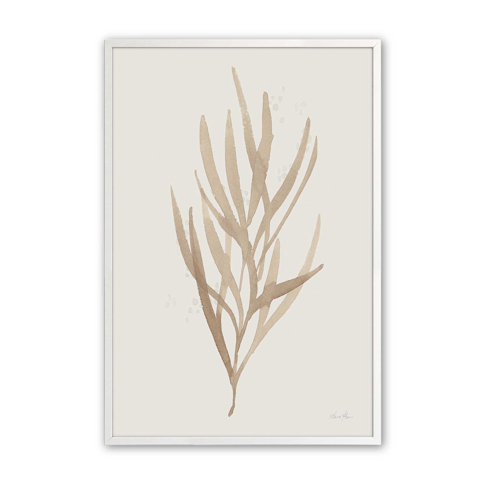 [Color:Opaque White], Picture of art in a Opaque White frame