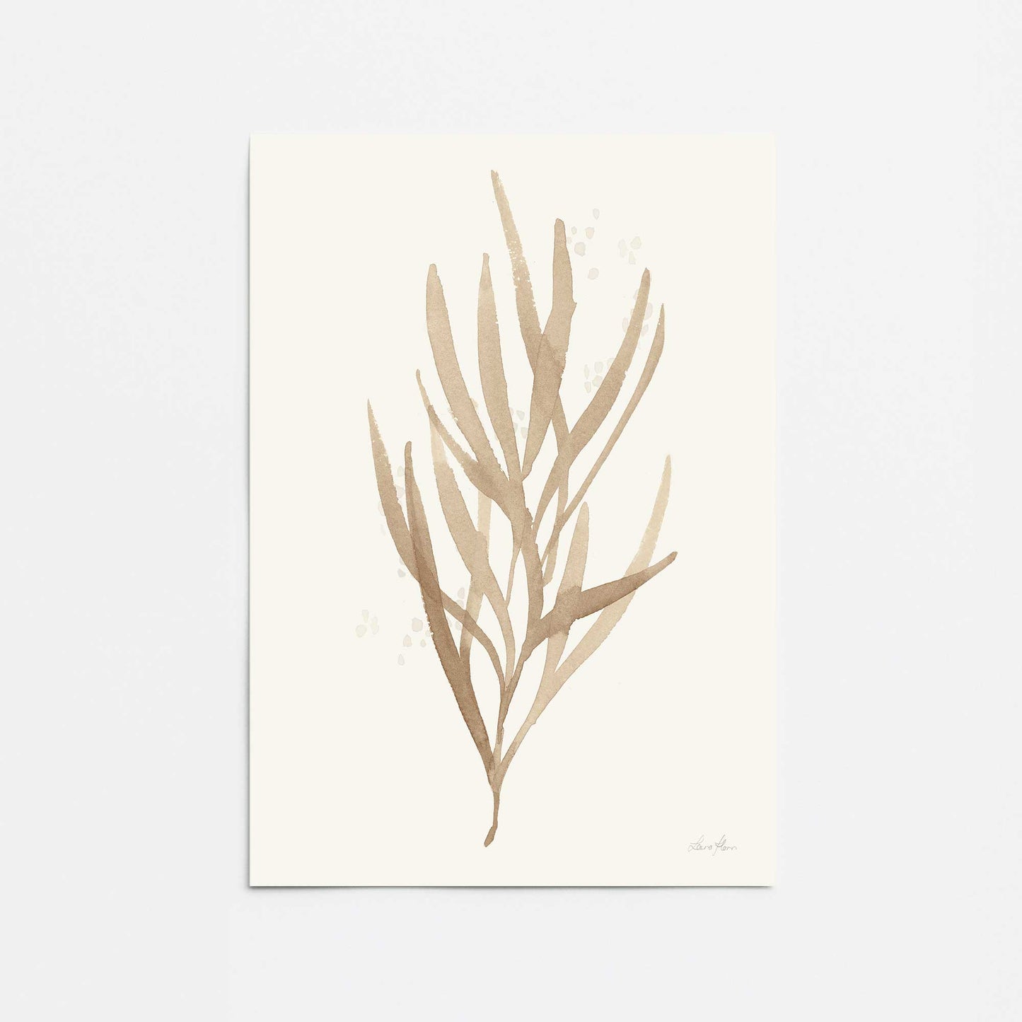 [color:Rolled Print], Picture of close up of art