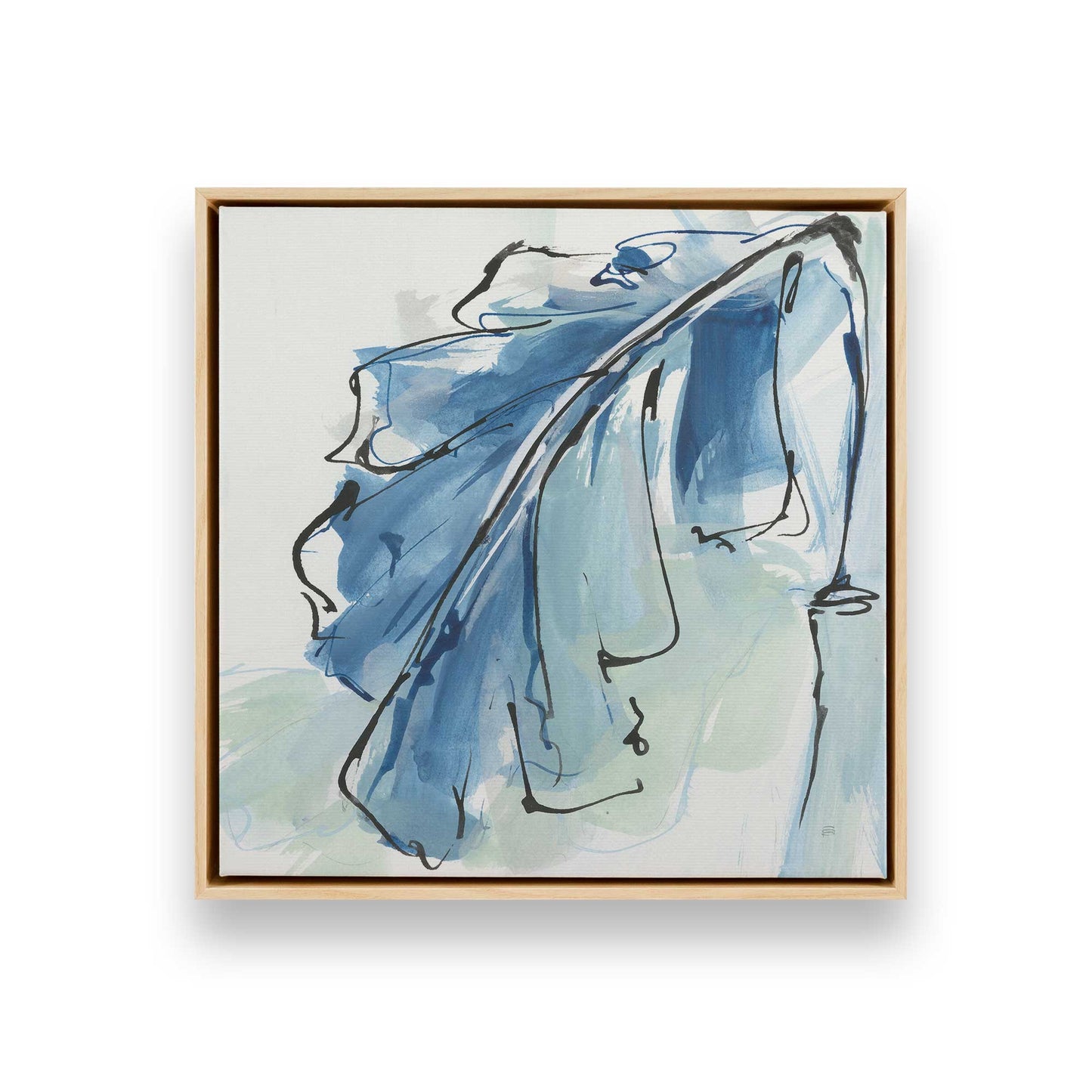 [Color:American Maple], Picture of art in a American Maple frame