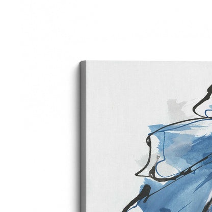 [Color:Stretched Canvas], Picture of art at an angle