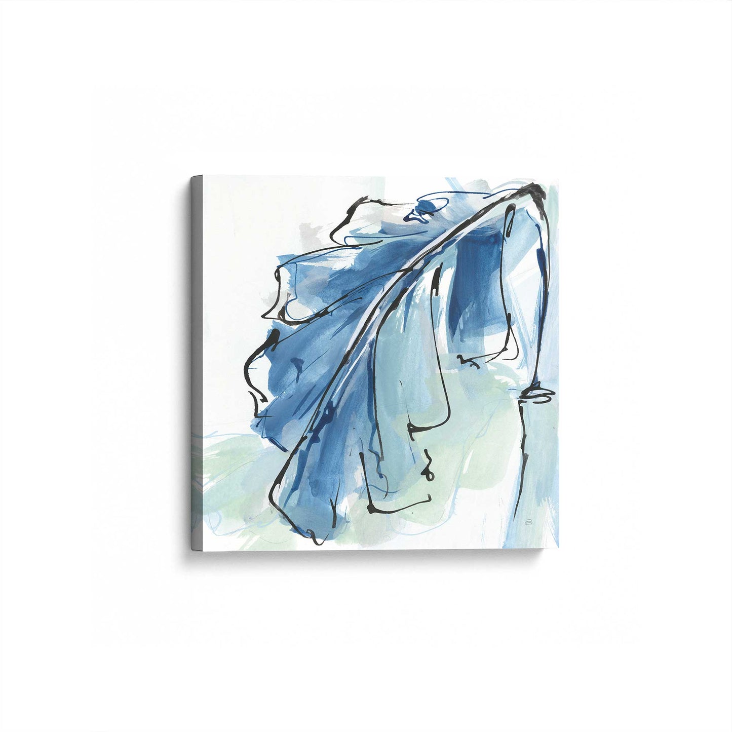 [Color:Stretched Canvas], Picture of the corner of the art