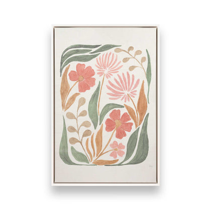 [Color:Opaque White], Picture of art in a White frame