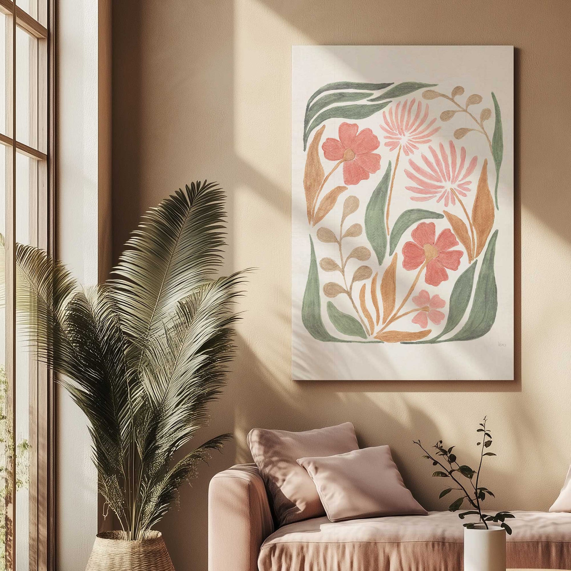 Picture of art in a room