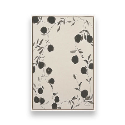 [Color:Opaque White], Picture of art in a White frame