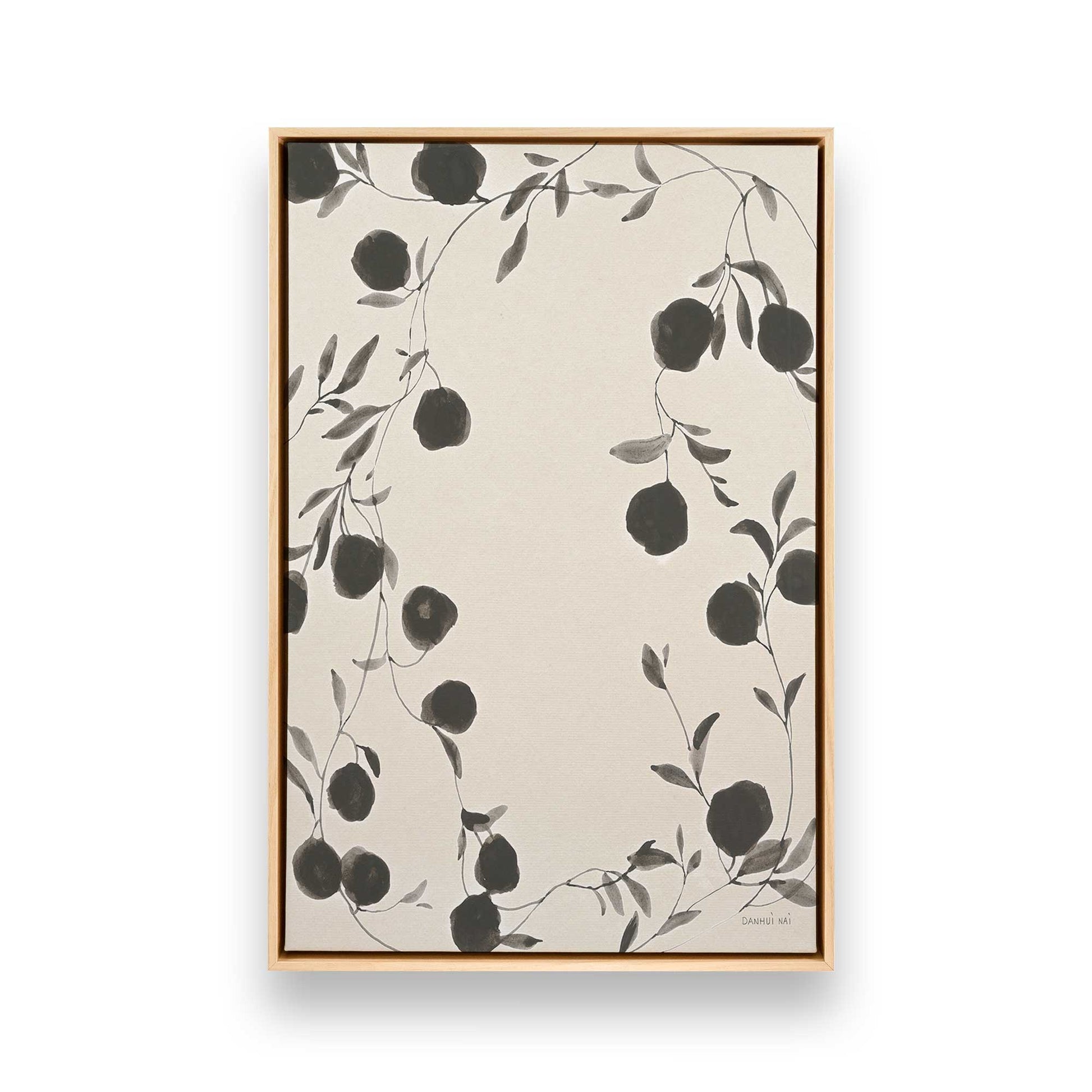 [Color:American Maple], Picture of art in a American Maple frame