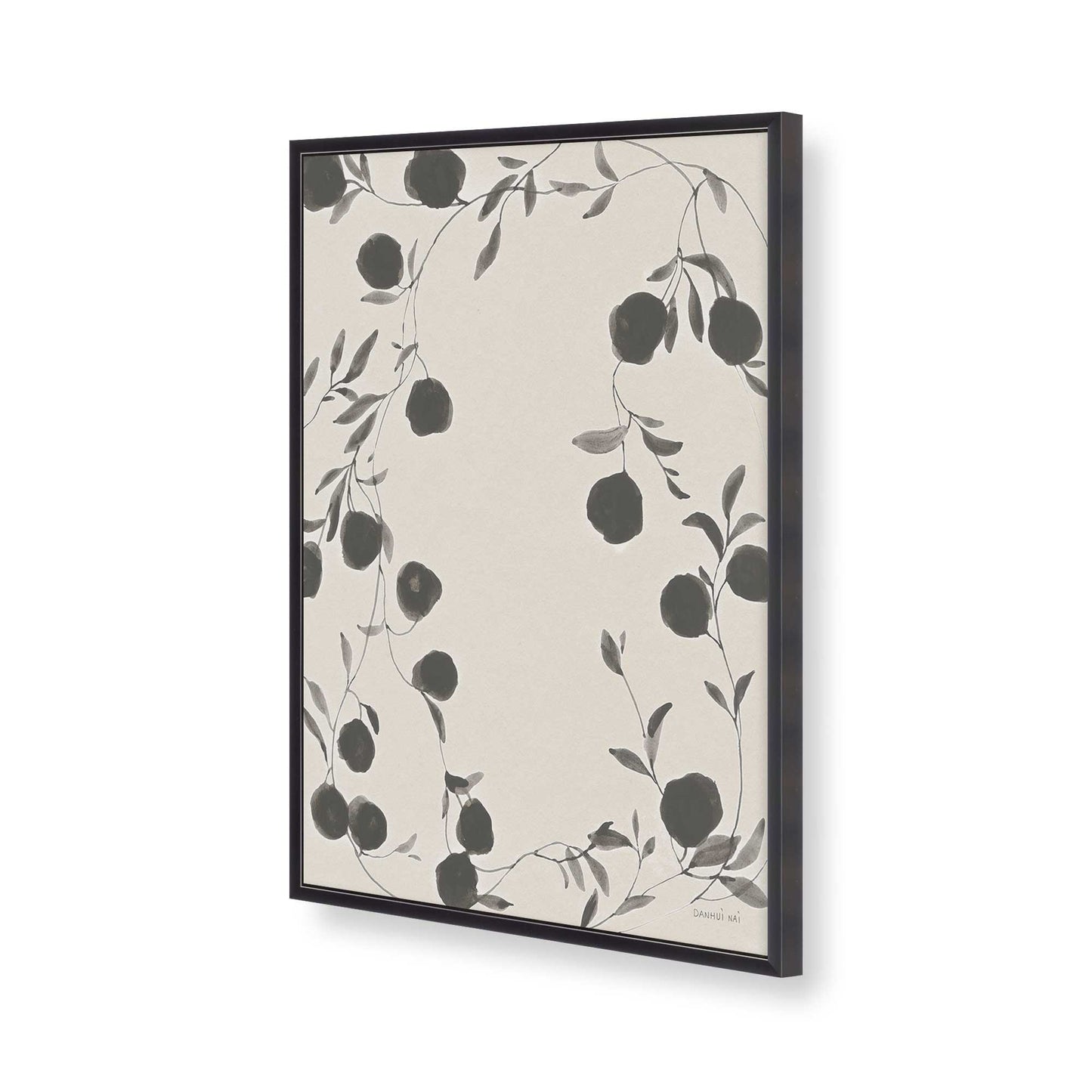 [Color:Weathered Zinc], Picture of art in a Weathered Zinc frame of the corner