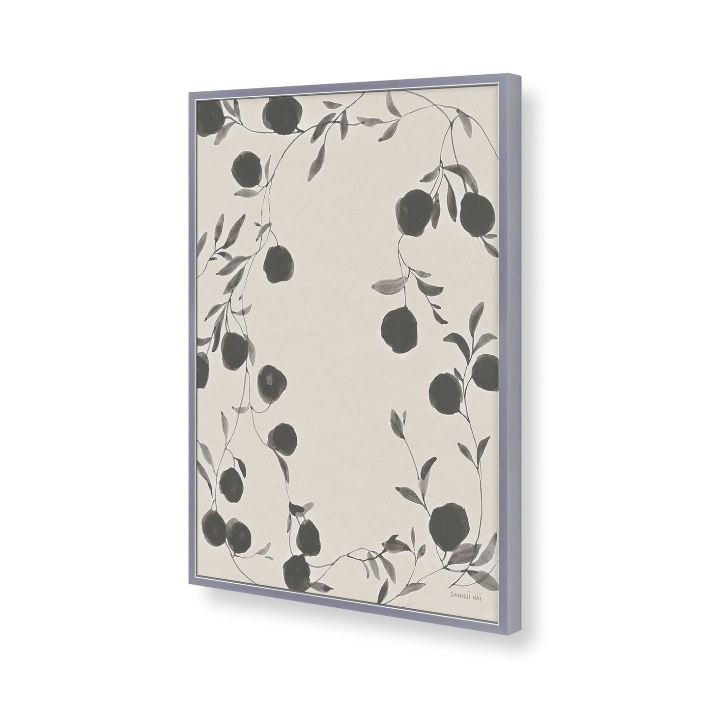 [Color:Polished Chrome], Picture of art in a Polished Chrome frame of the corner