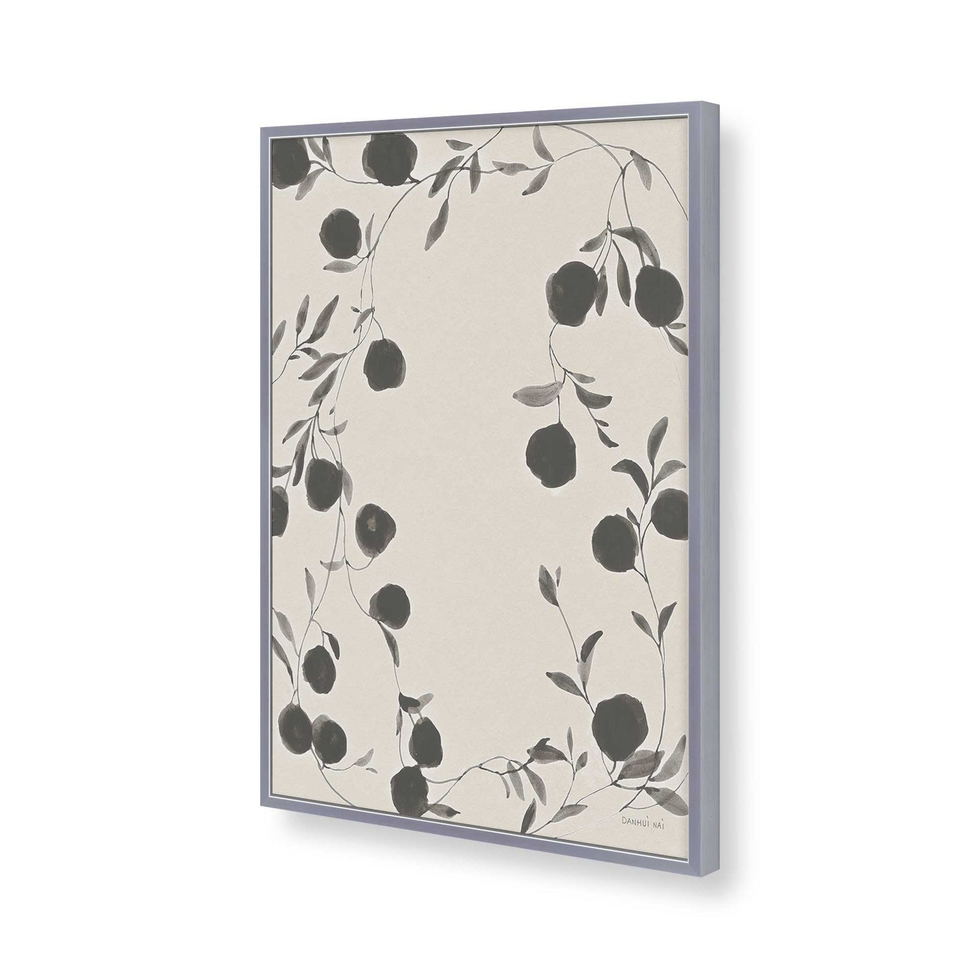 [Color:Polished Chrome], Picture of art in a Polished Chrome frame of the corner