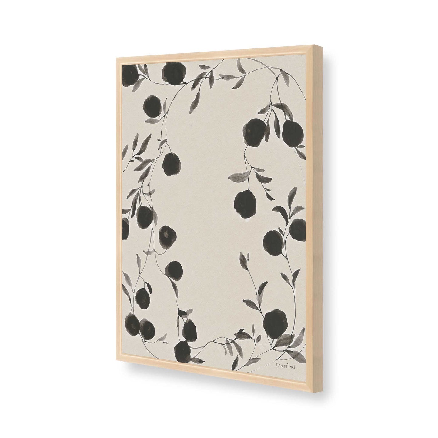 [Color:Raw Maple], Picture of art in a Raw Maple frame of the corner