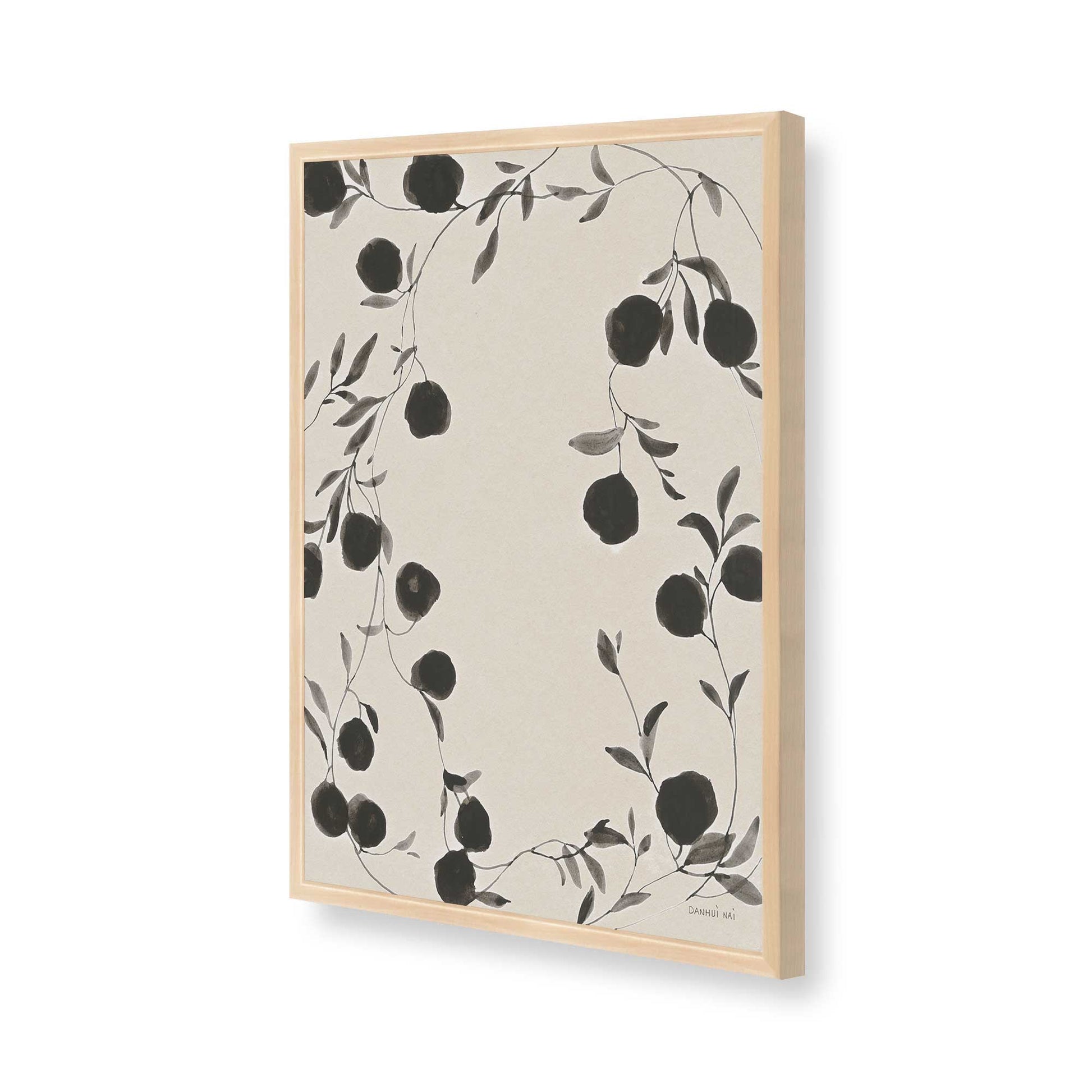[Color:Raw Maple], Picture of art in a Raw Maple frame of the corner