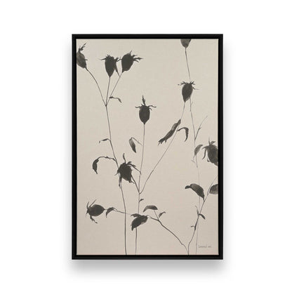 [Color:Satin Black], Picture of art in a Satin Black frame