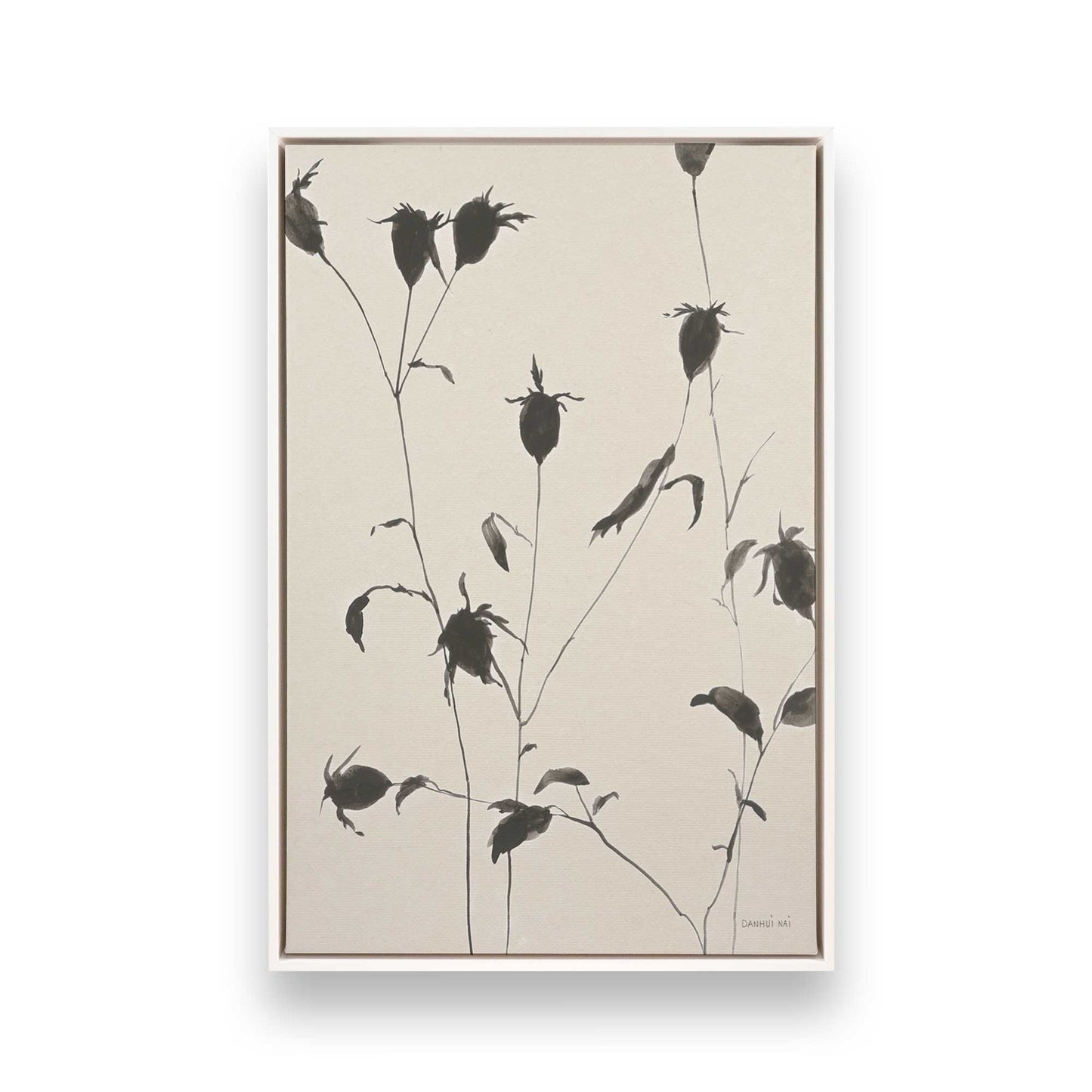 [Color:Opaque White], Picture of art in a White frame