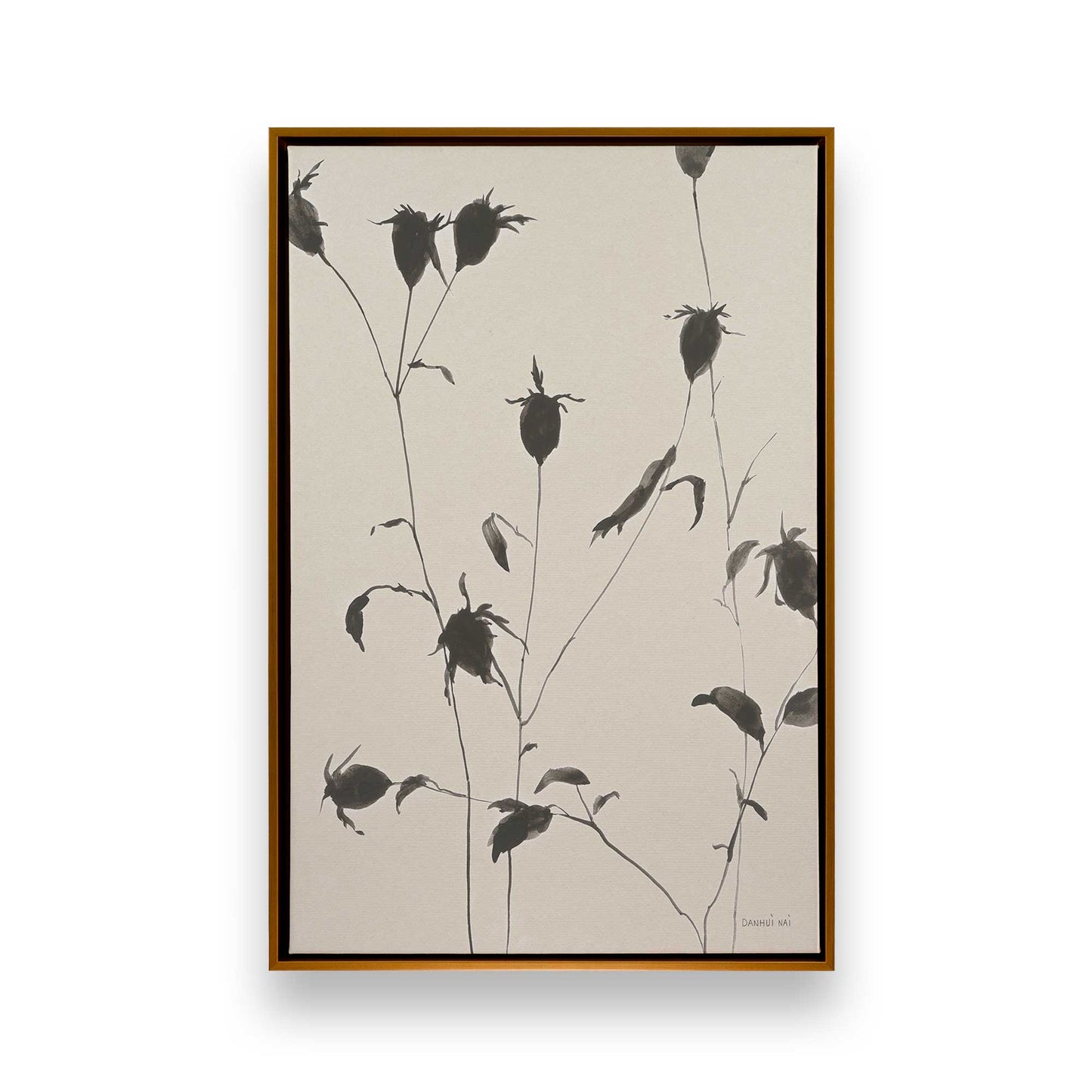 [Color:Polished Gold], Picture of art in a Polished Gold frame