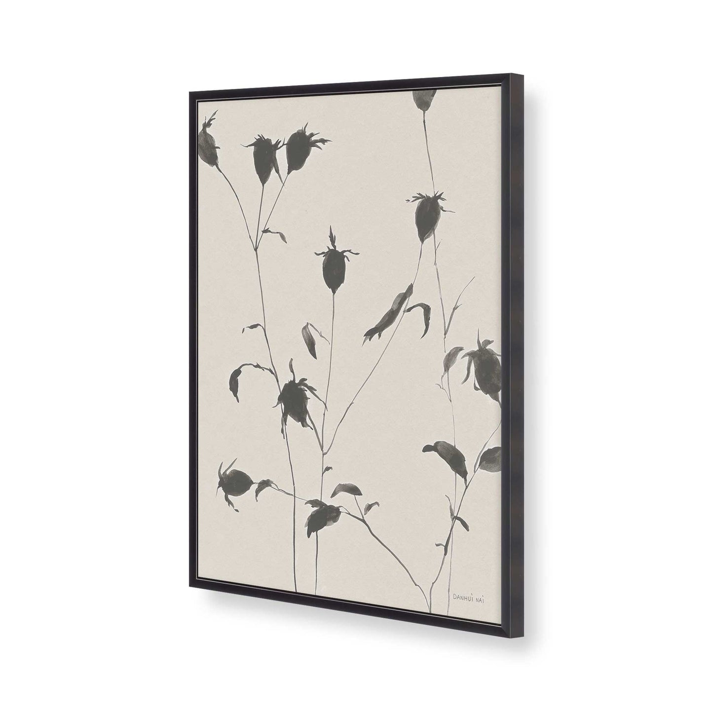 [Color:Weathered Zinc], Picture of art in a Weathered Zinc frame of the corner