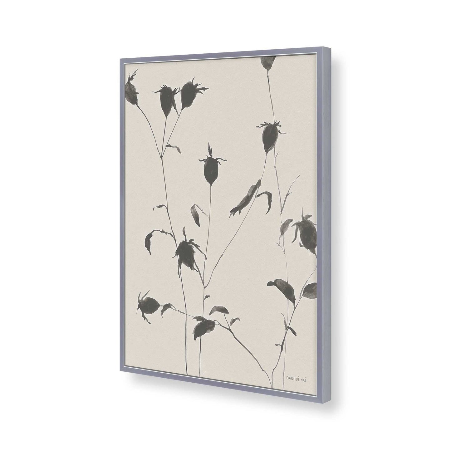[Color:Polished Chrome], Picture of art in a Polished Chrome frame of the corner