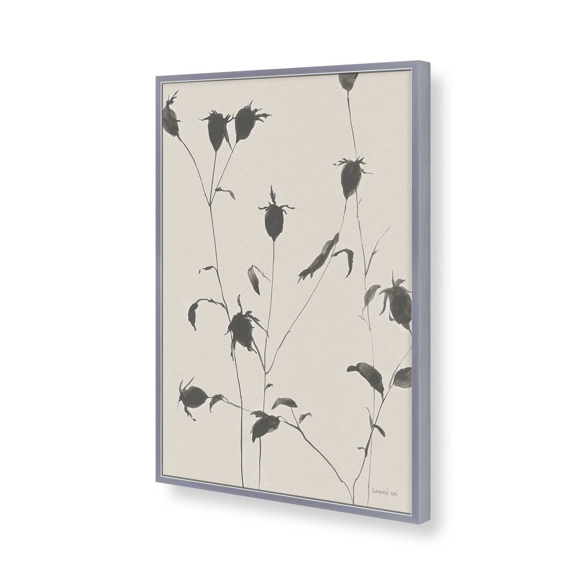 [Color:Polished Chrome], Picture of art in a Polished Chrome frame of the corner