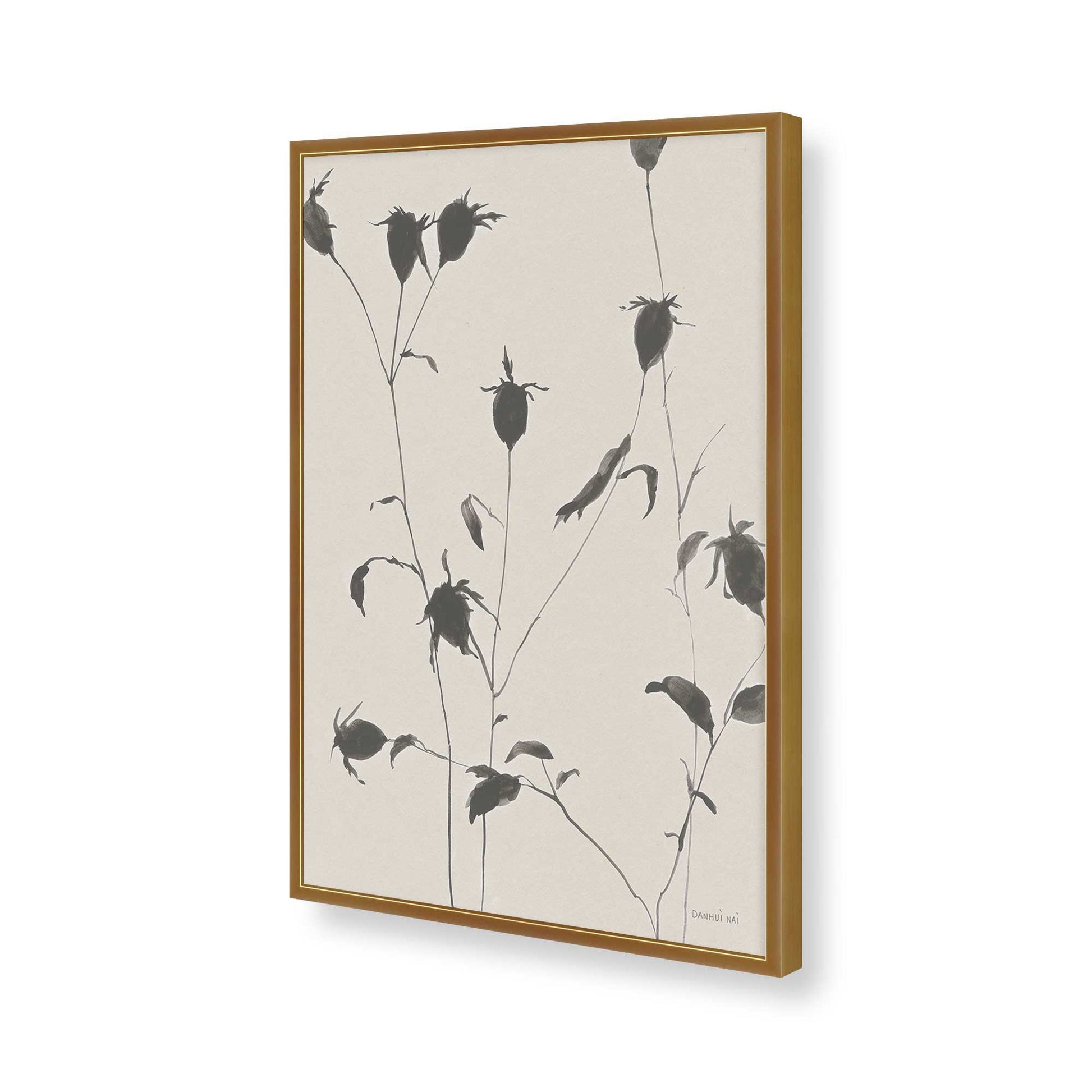 [Color:Polished Gold], Picture of art in a Polished Gold frame of the corner