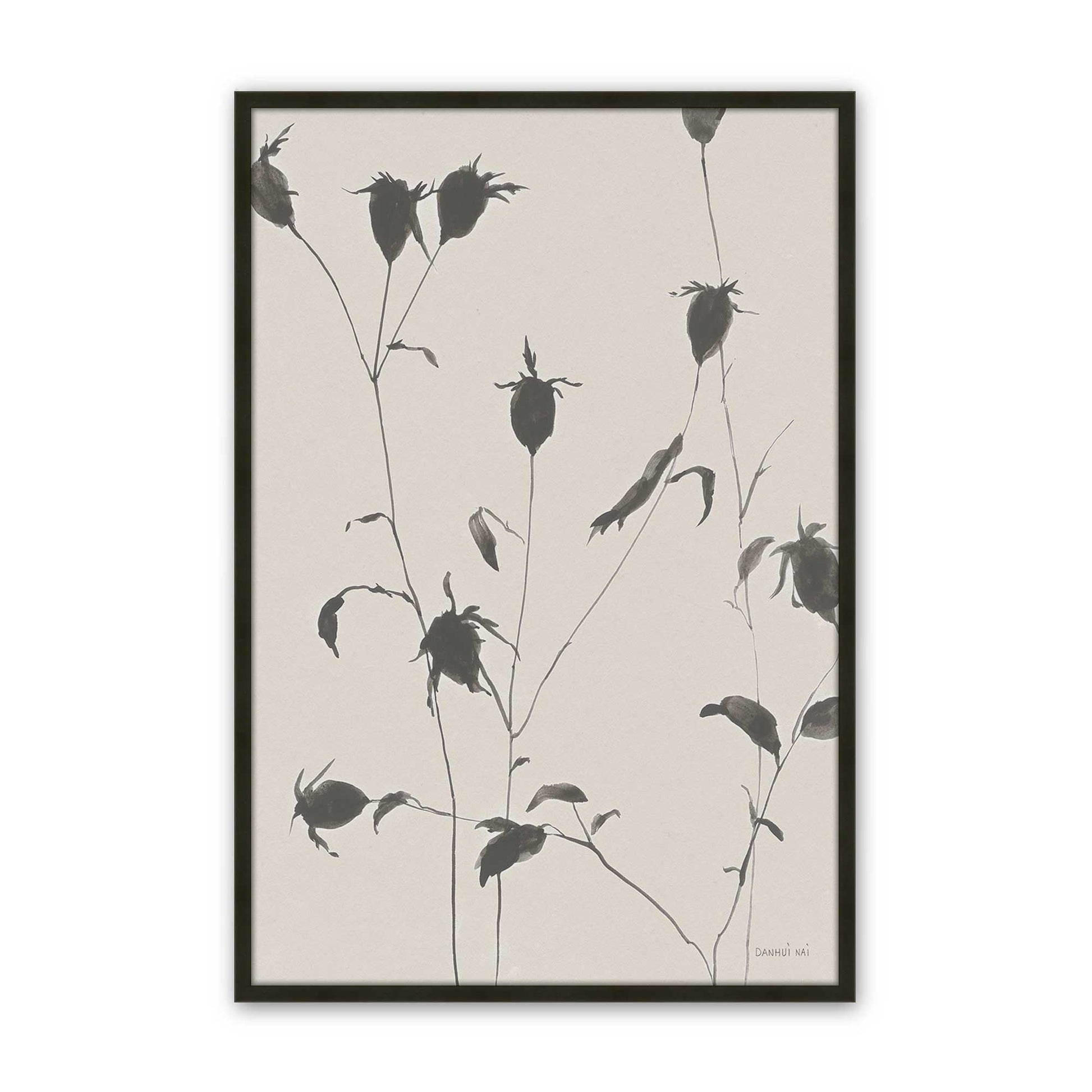 [Color:Satin Black], Picture of art in a Satin Black frame