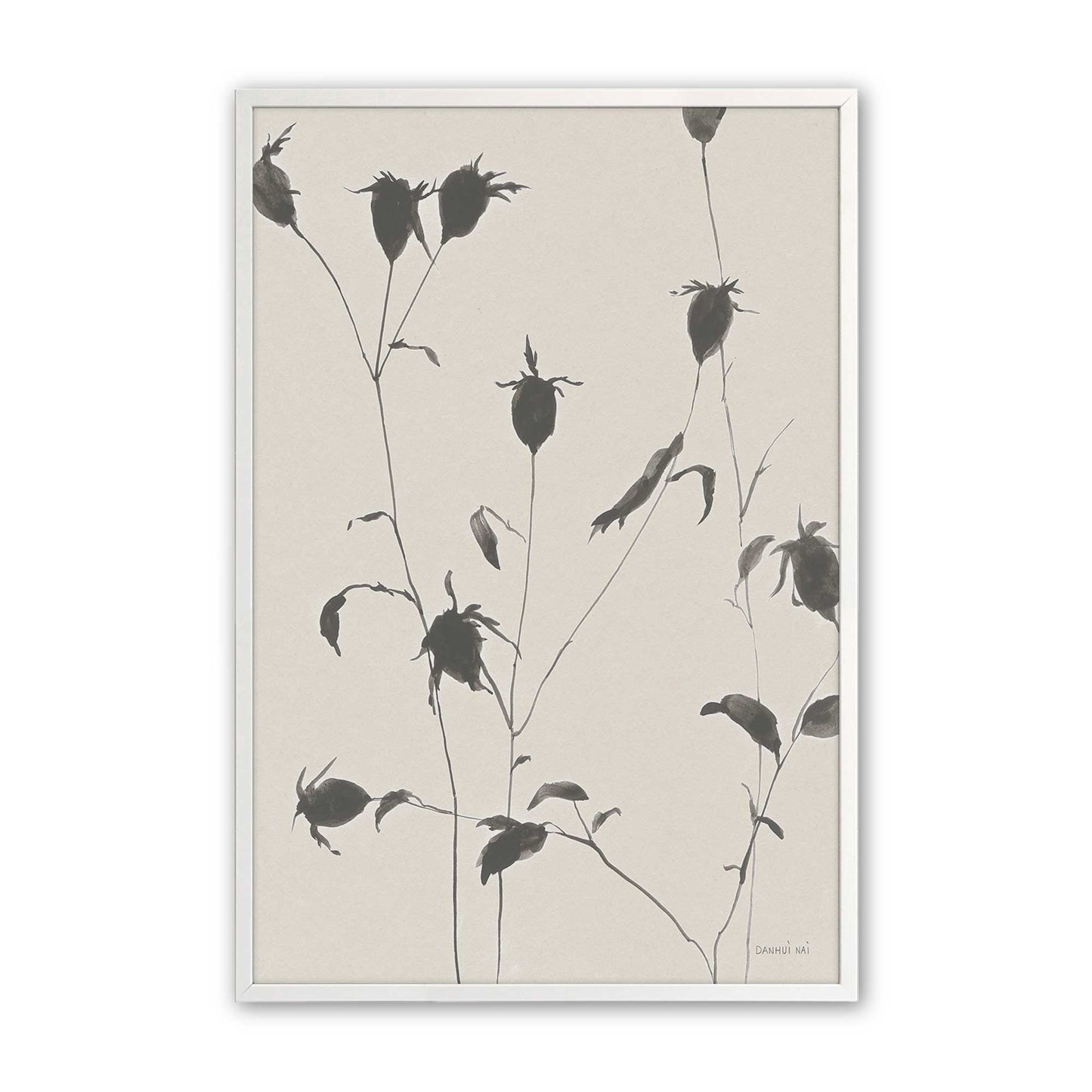 [Color:Opaque White], Picture of art in a Opaque White frame