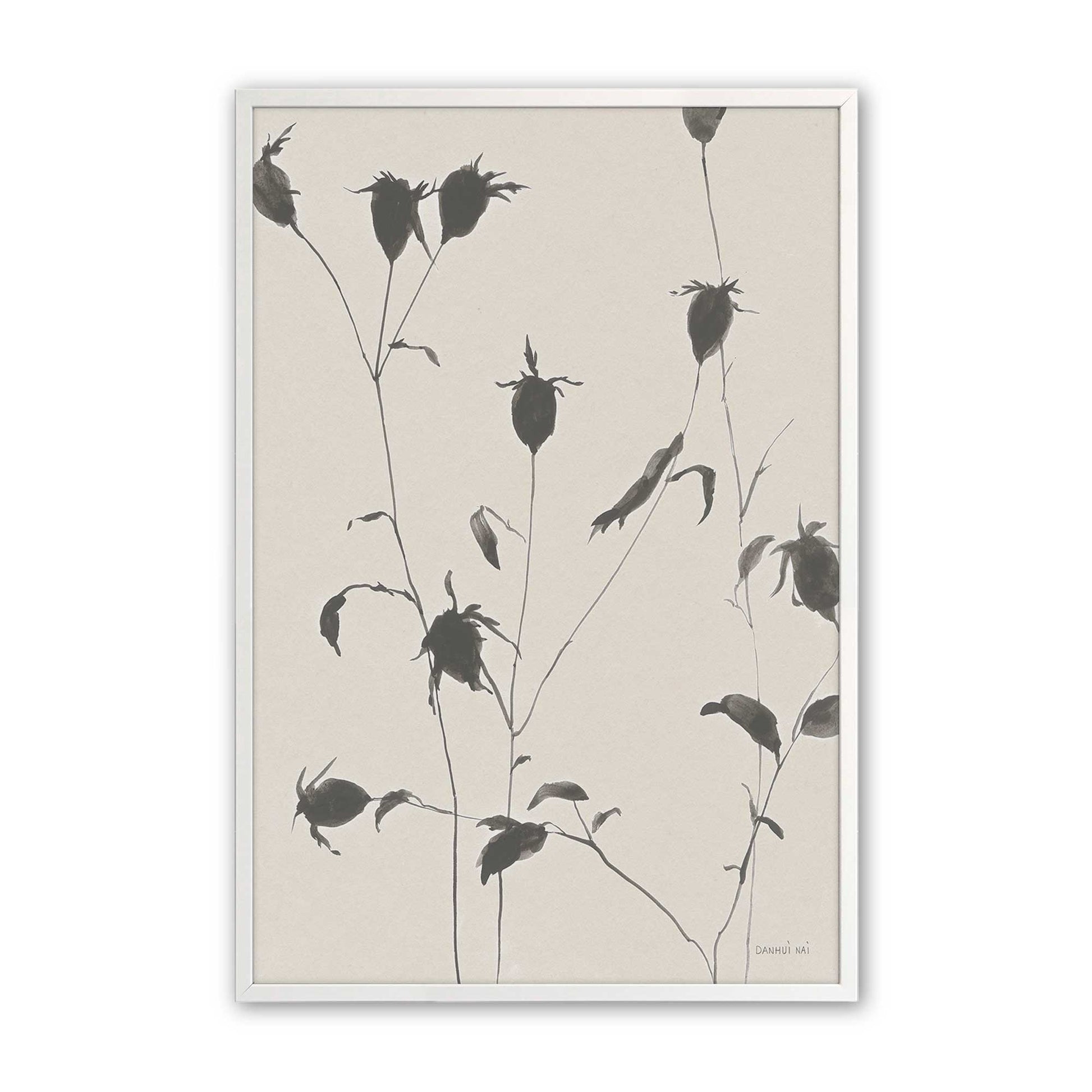 [Color:Opaque White], Picture of art in a Opaque White frame