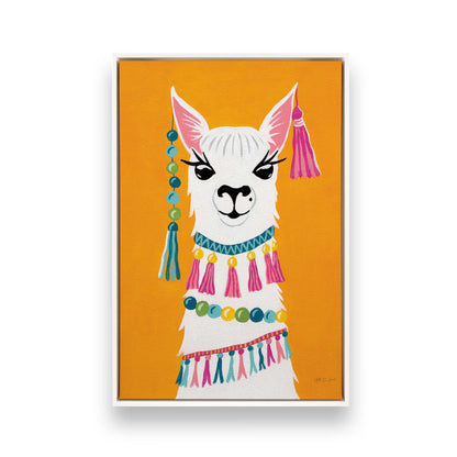 [Color:Opaque White], Picture of art in a White frame